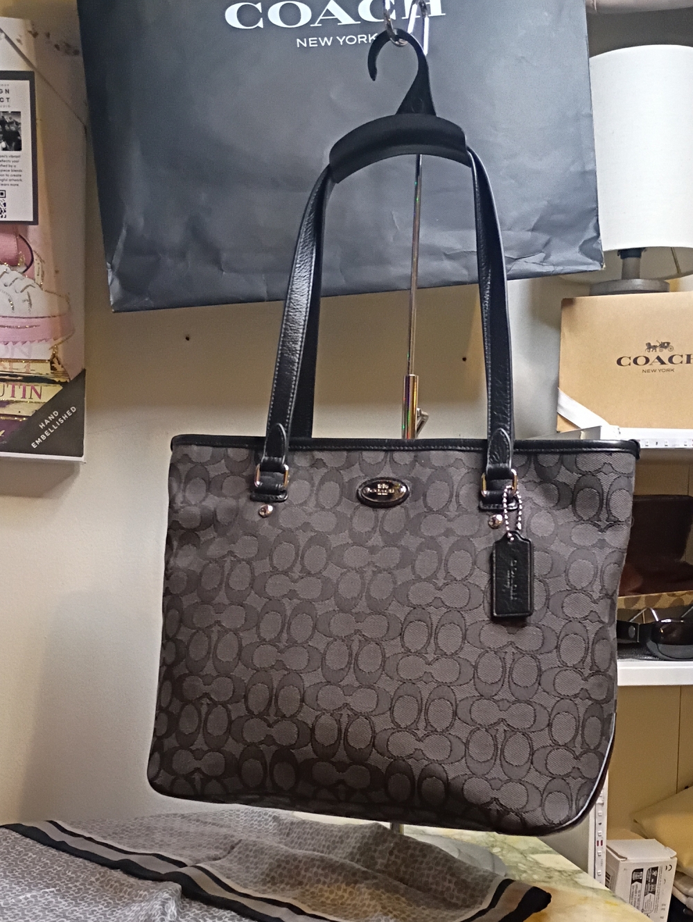 Coach Jacquard Tote